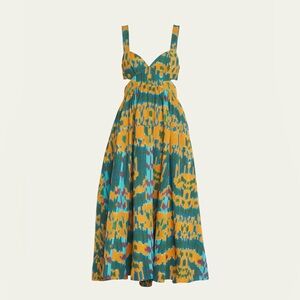 ULLA JOHNSON
Sarika Cut Out Midi Dress
